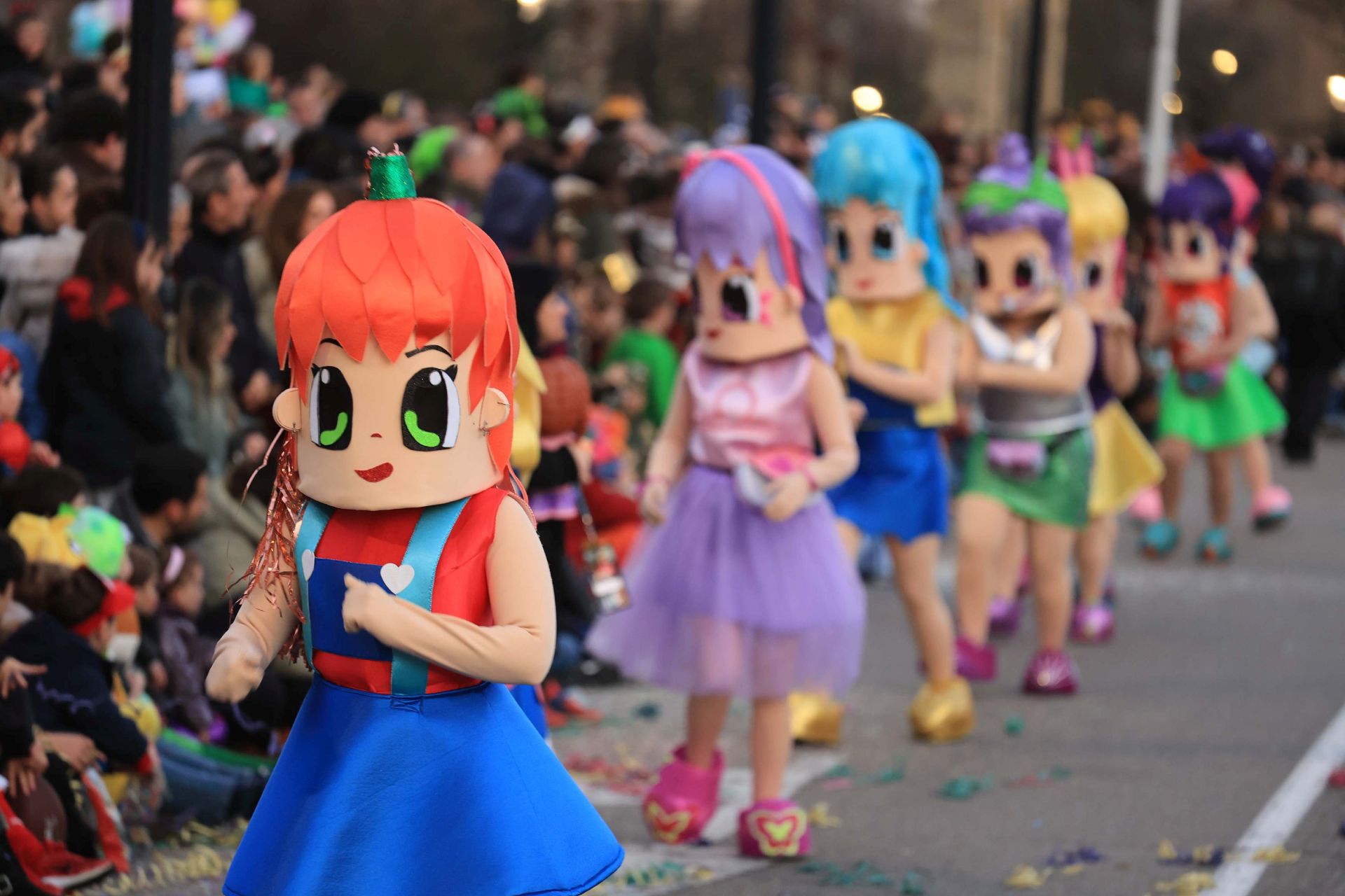 Las mejores imágenes del desfile del Antroxu de Gijón (I)