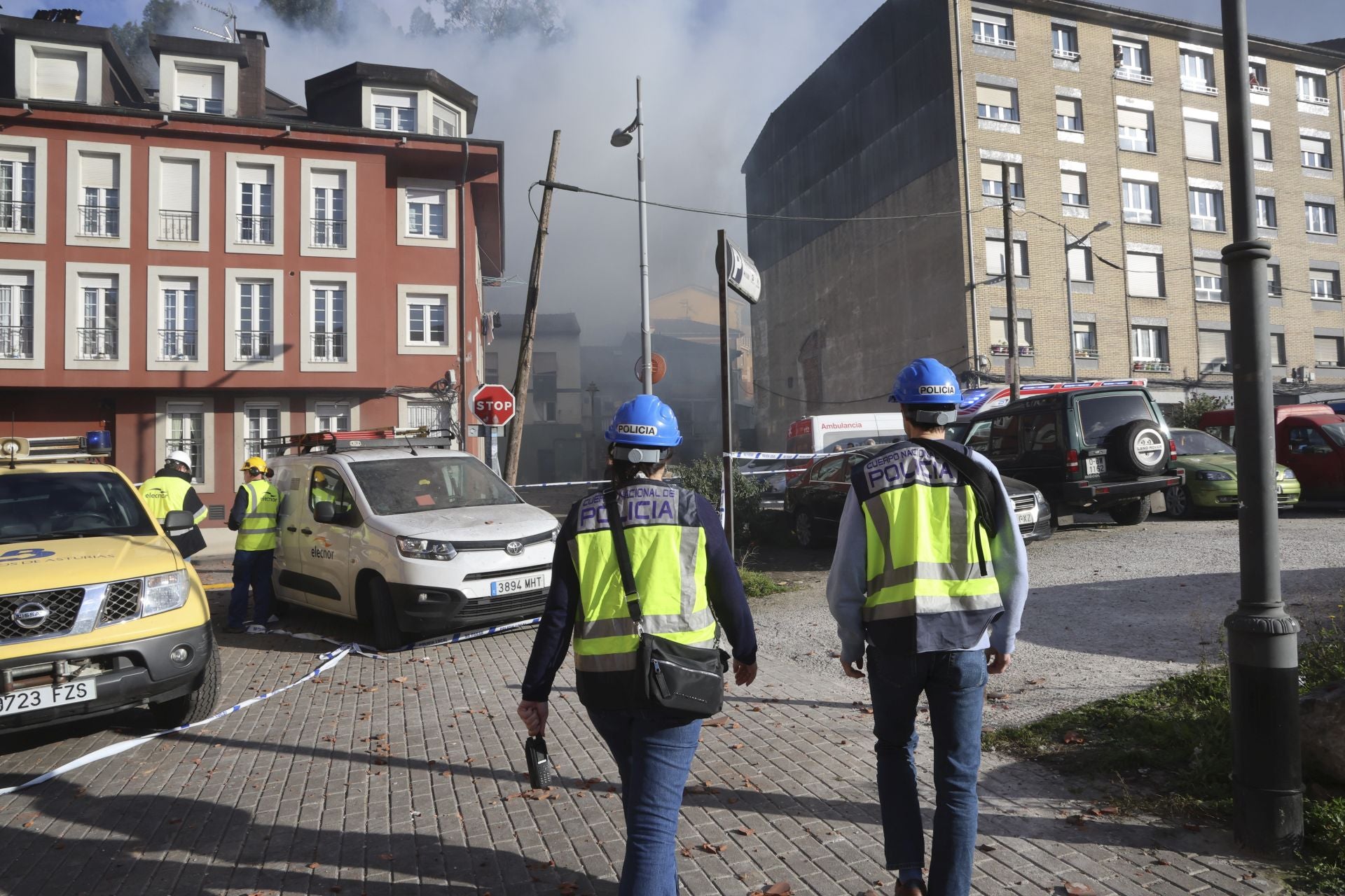 Las imágenes de la explosión de gas en Mieres que ha derrumbado un edificio