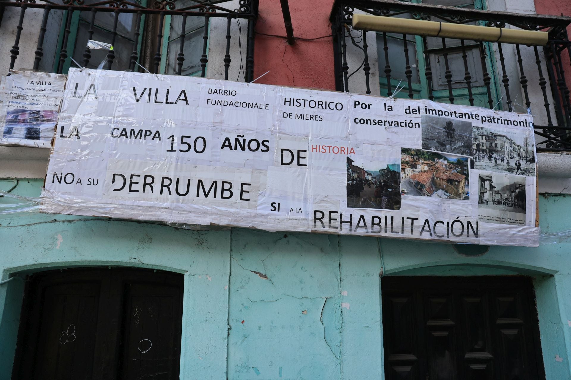 El día después de la explosión en Mieres, en imágenes