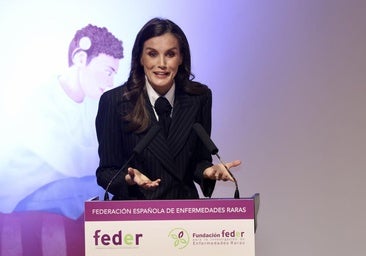 Doña Letizia, en Oviedo: «Hay que tener más acceso a medicamentos, más diagnóstico y más atención integral a la enfermedades raras»