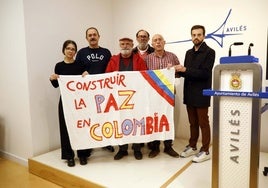 Presentación en el Ayuntamiento del viaje de cooperación.