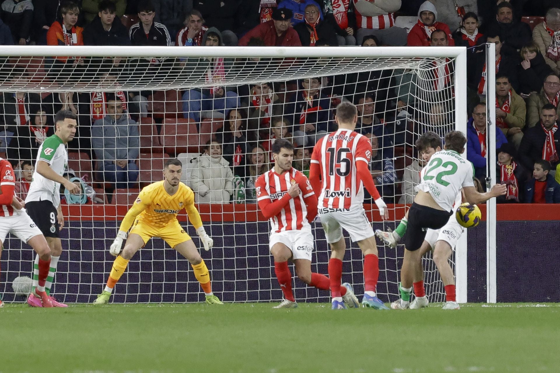 Fotos: Las mejores jugadas del Sporting de Gijón - Racing de Santander