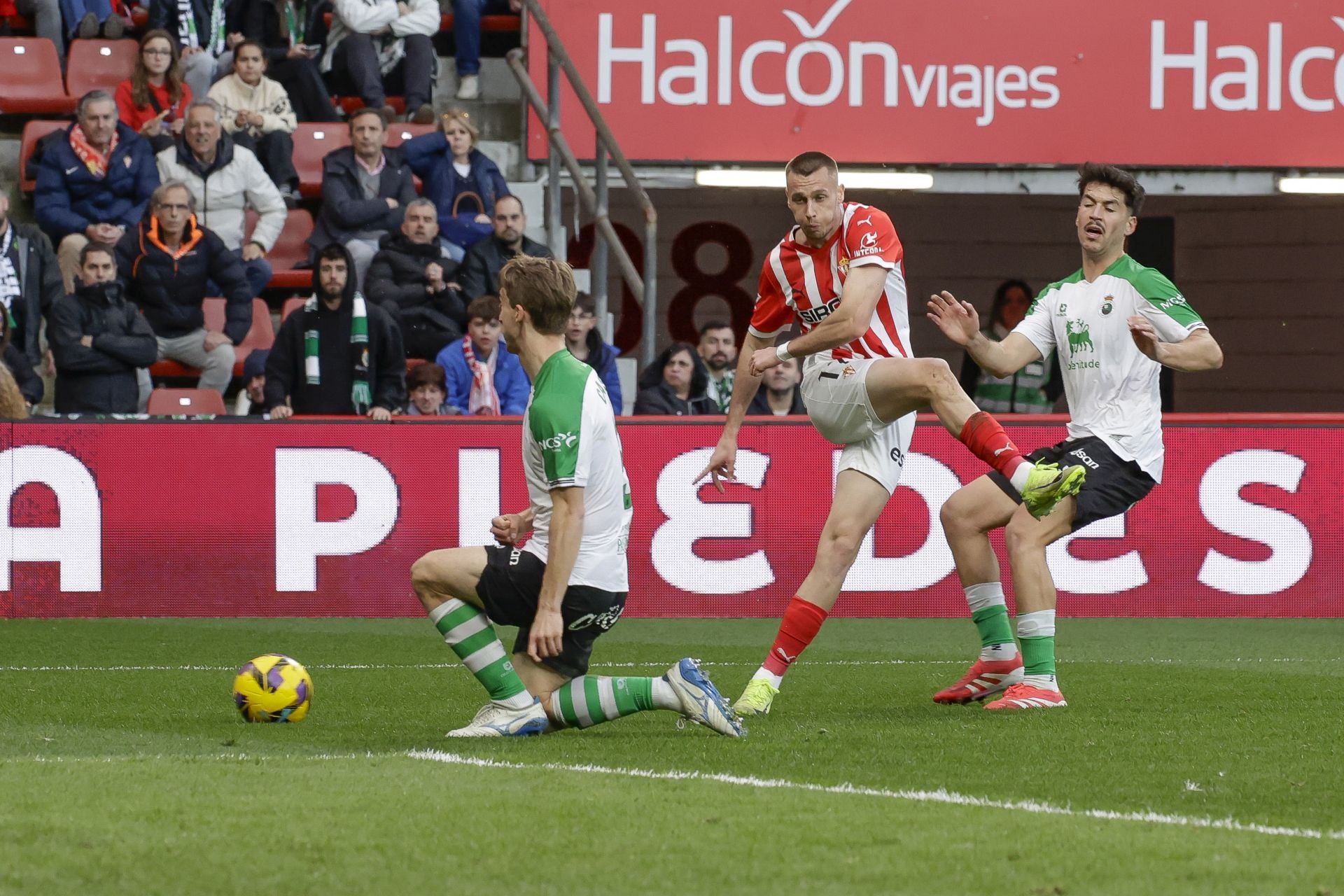 Fotos: Las mejores jugadas del Sporting de Gijón - Racing de Santander