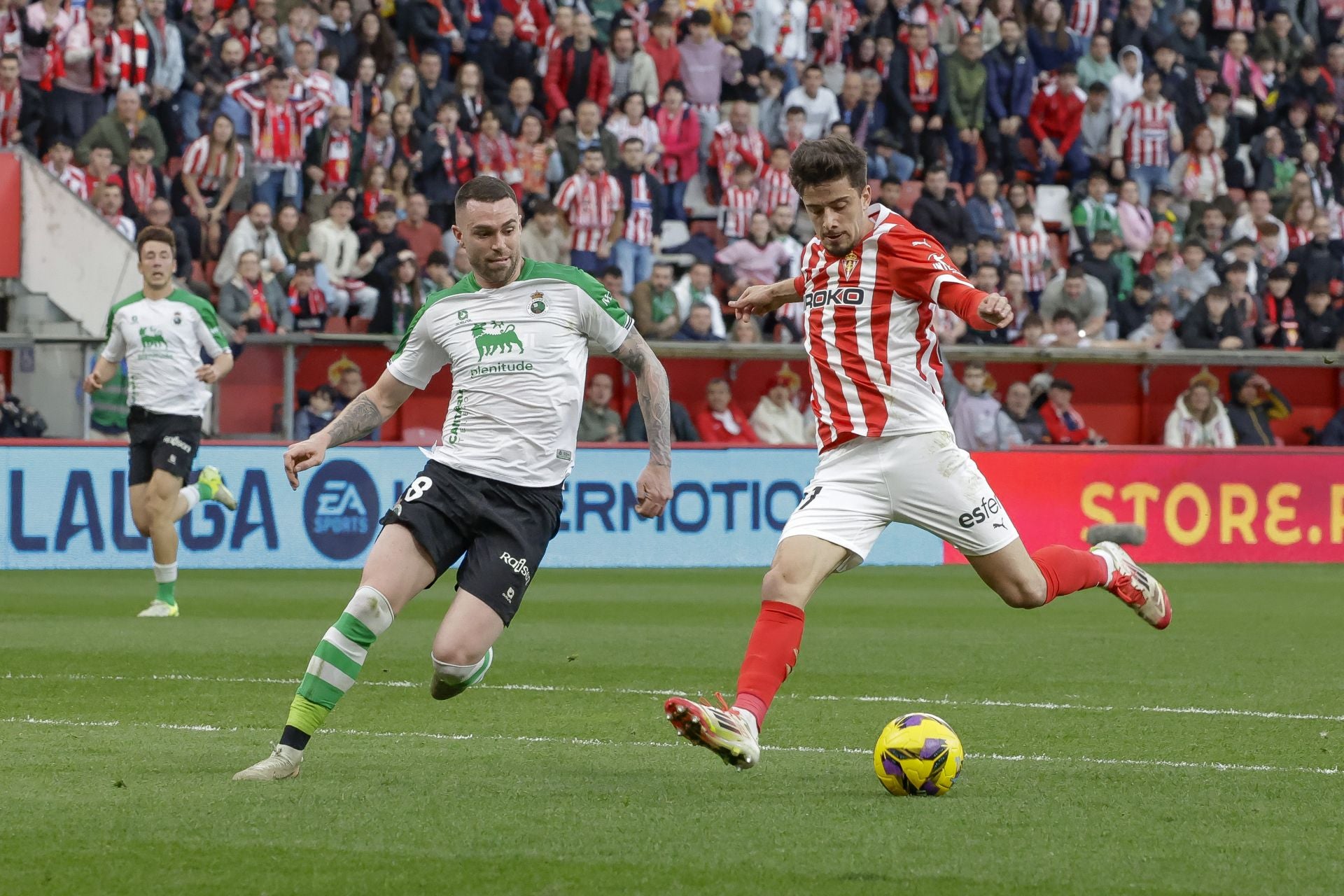 Fotos: Las mejores jugadas del Sporting de Gijón - Racing de Santander