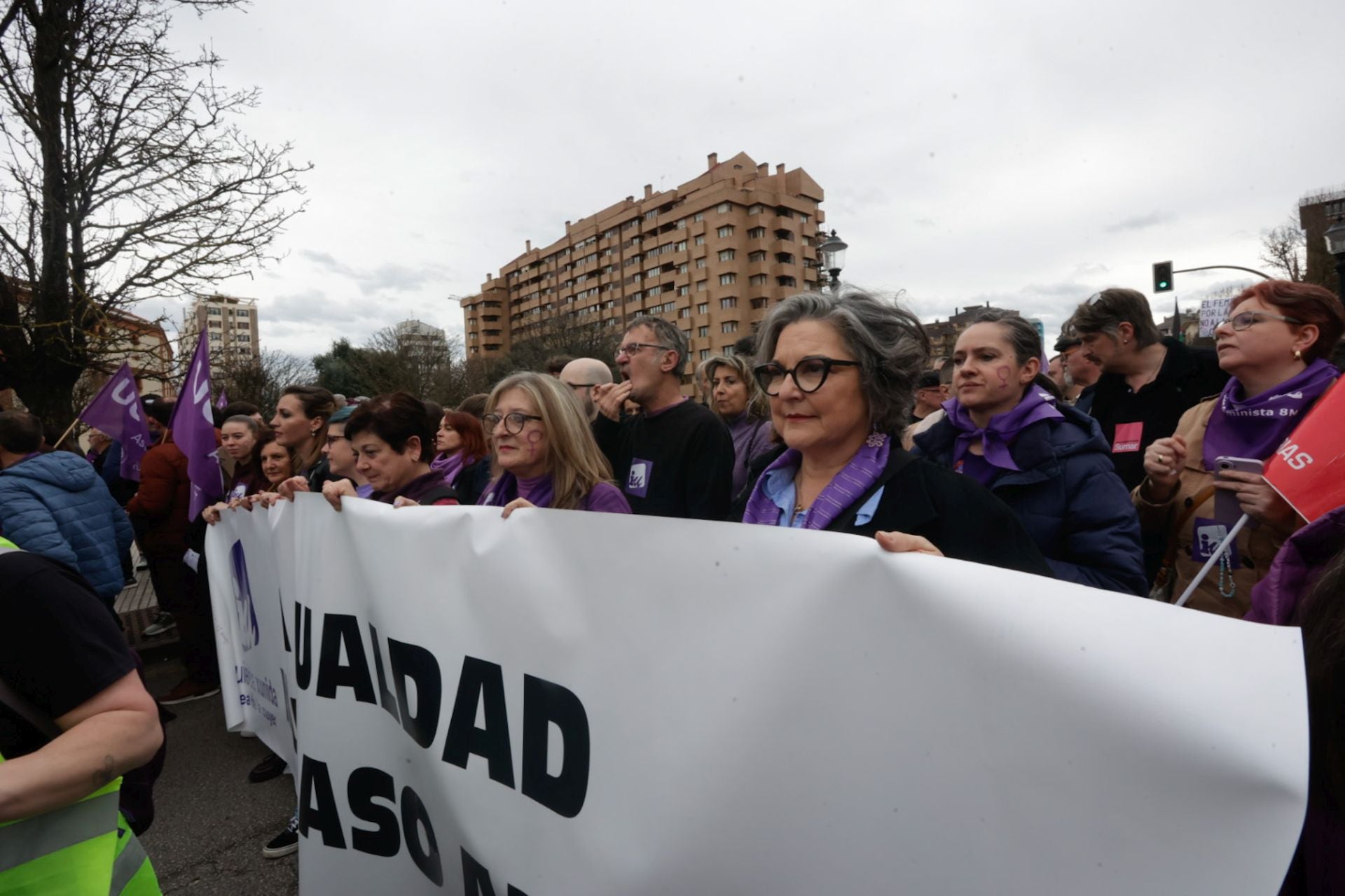 Asturias «respira lucha»: las fotos de la manifestación del 8M en Gijón