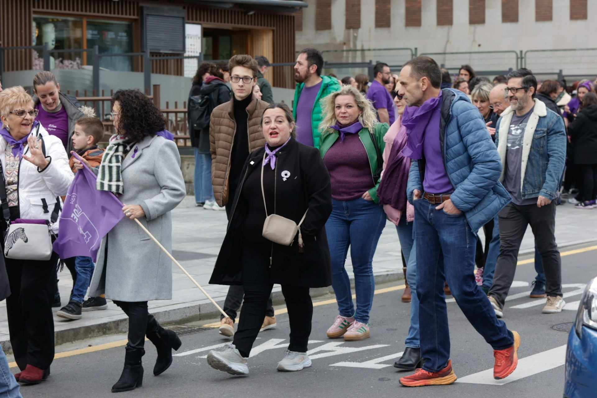 Asturias «respira lucha»: las fotos de la manifestación del 8M en Gijón
