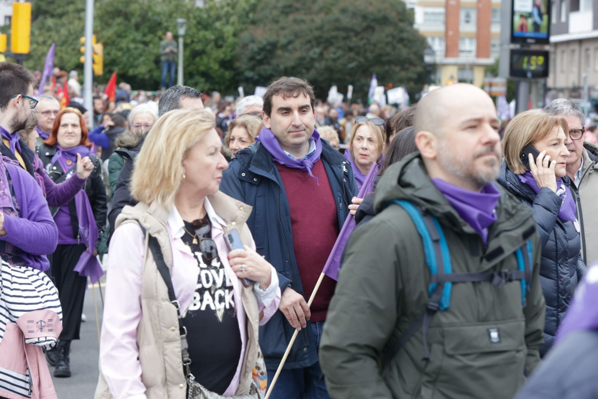 Asturias «respira lucha»: las fotos de la manifestación del 8M en Gijón