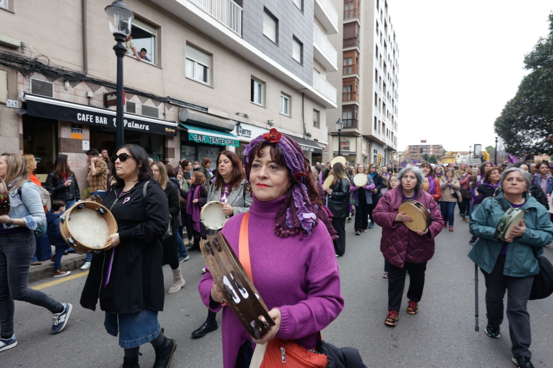 Asturias «respira lucha»: las fotos de la manifestación del 8M en Gijón