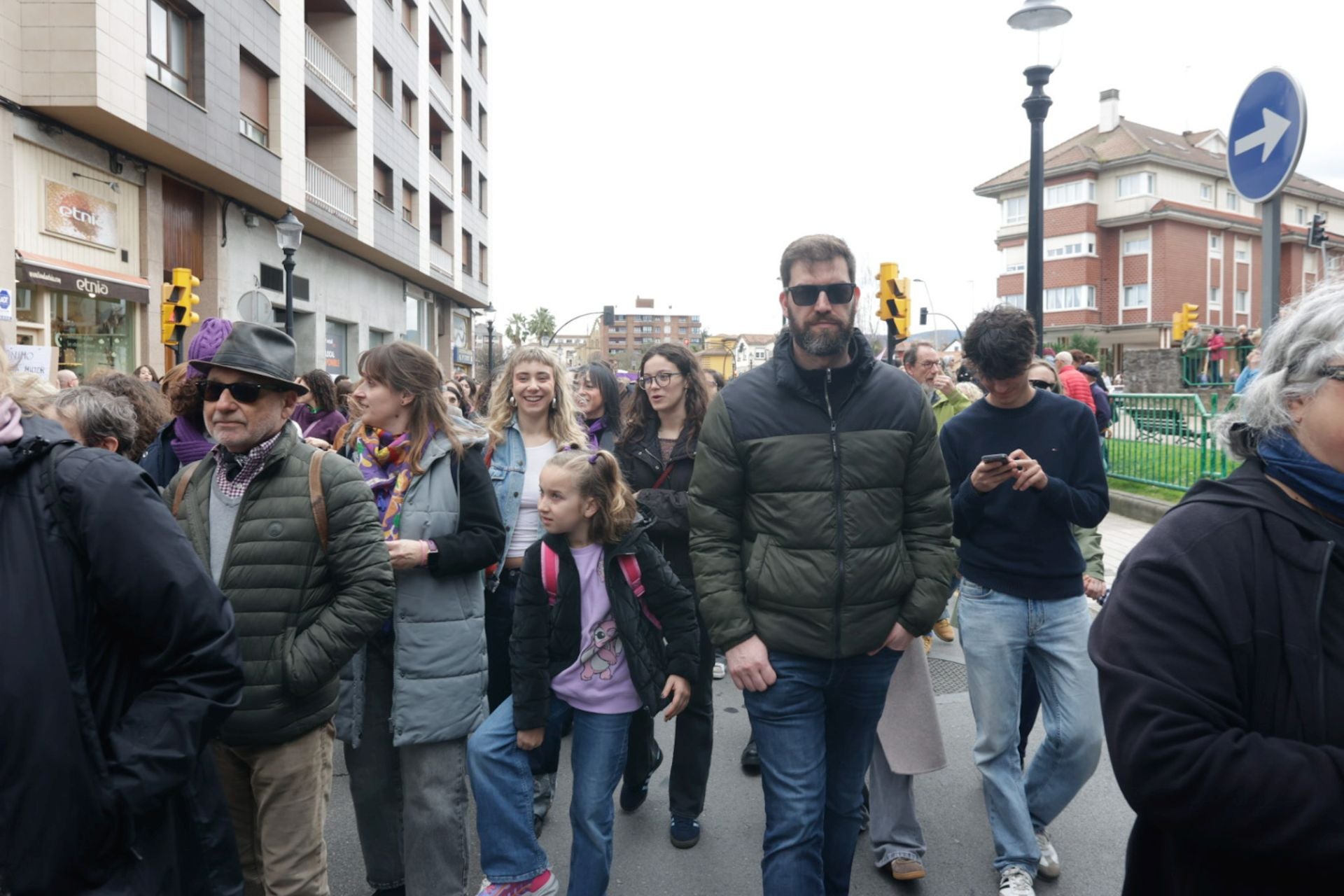 Asturias «respira lucha»: las fotos de la manifestación del 8M en Gijón