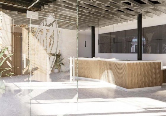 La nueva imagen de la zona de atención a los turistas en la oficina de Ruiz Gómez de Avilés.