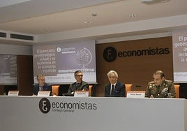 De izquierda a derecha: Antonio Fonfría, Francisco Gracia, Valentín Pich y Víctor Bados.