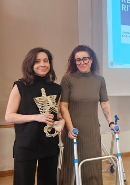 Imagen - Laura Sánchez y Andrea Cantón impartieron un taller en El Coto