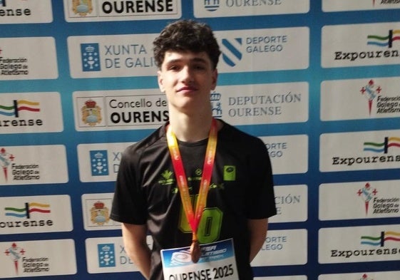 Pablo Menéndez se colgó el bronce en pruebas combinadas.