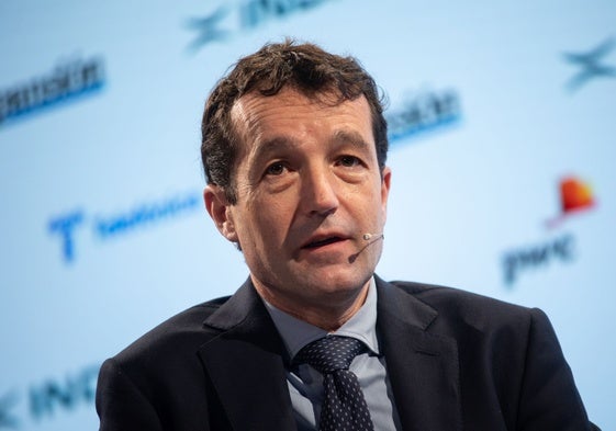 El presidente ejecutivo de Indra, Ángel Escribano