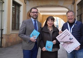 David Álvarez, María Esther García y Miguel Ángel de Dios.