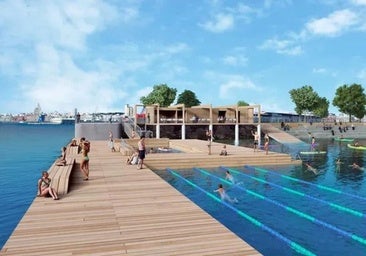El Puerto de Gijón planteará una plataforma para deportes náuticos en Naval Azul