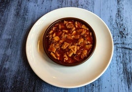 Una ración de callos, plato protagonista del menú del fin de semana en Oviedo y Gijón