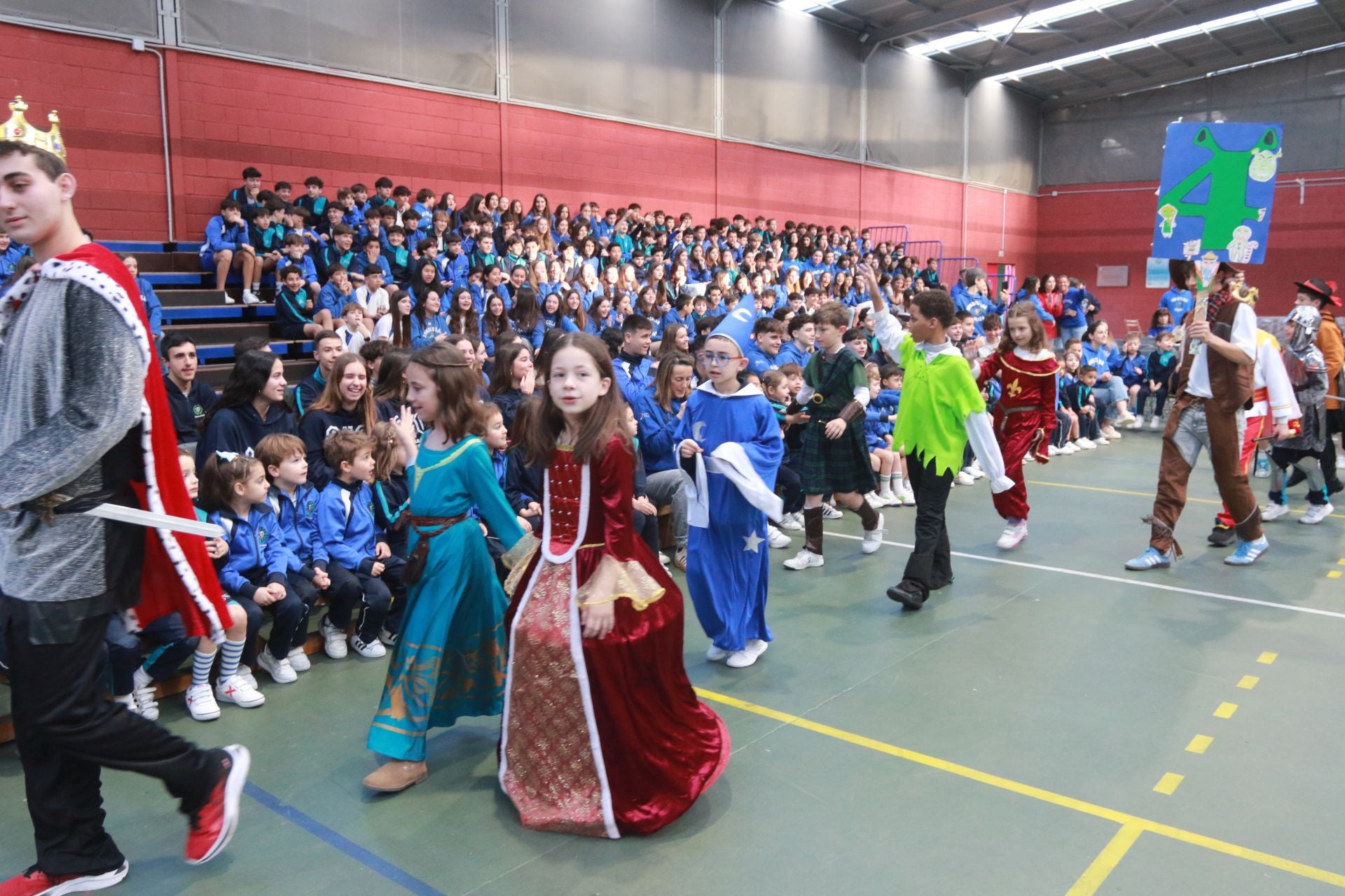 Fiestas colegiales en la Inmaculada de Gijón