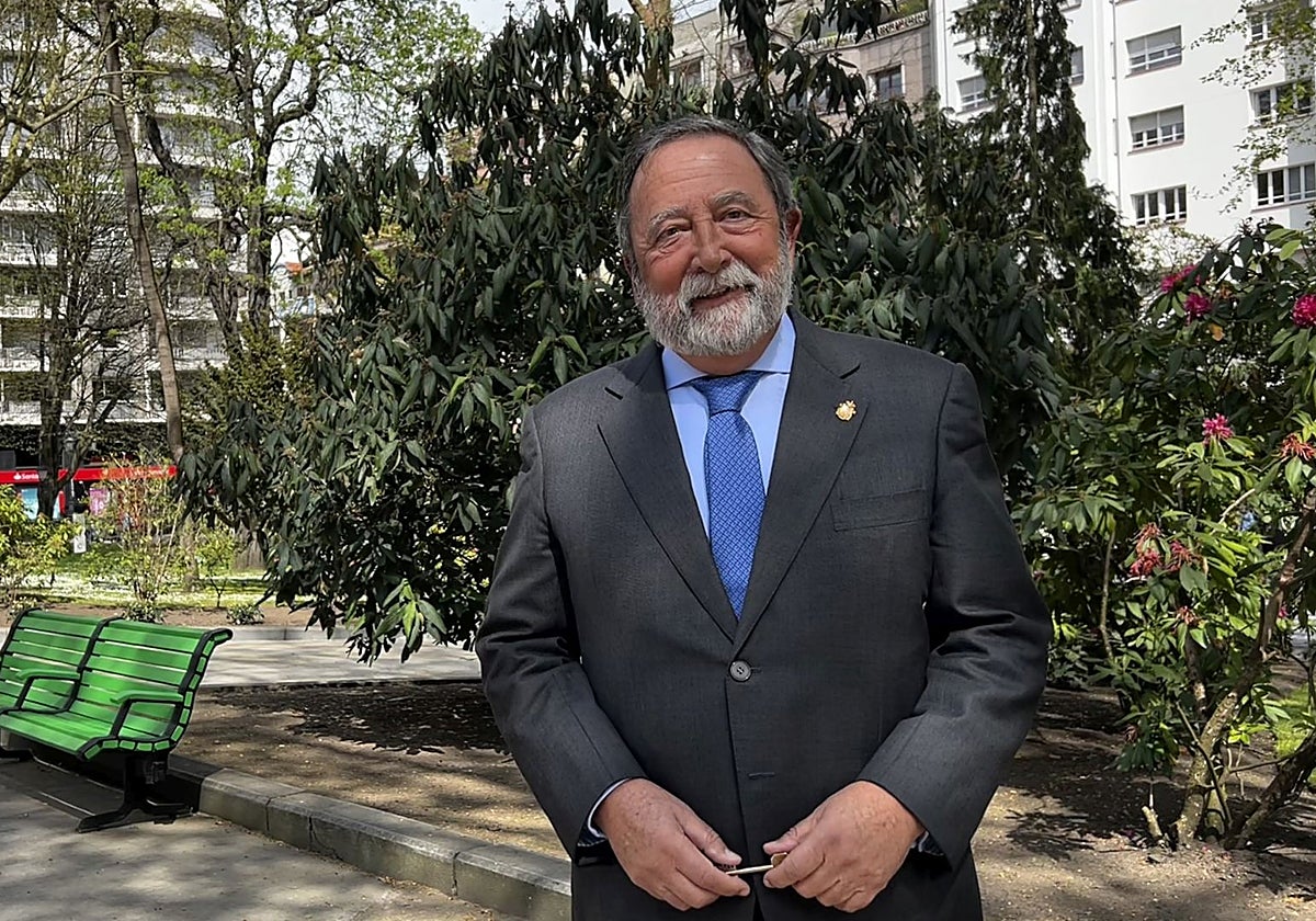 Luis Carlos Albo Aguirre, en Oviedo.