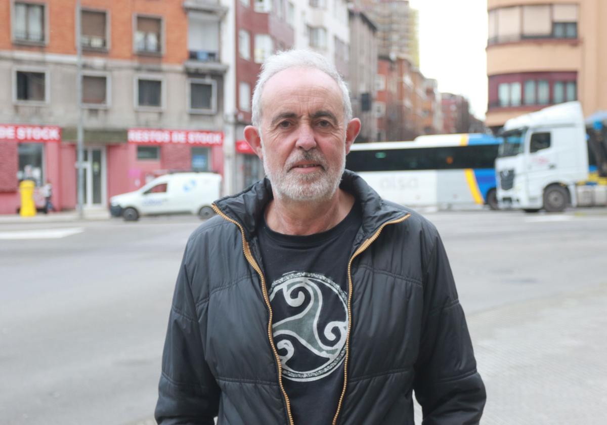 Manuel Cañete, presidente de la Federación de Asociaciones Vecinales de Gijón (FAV).