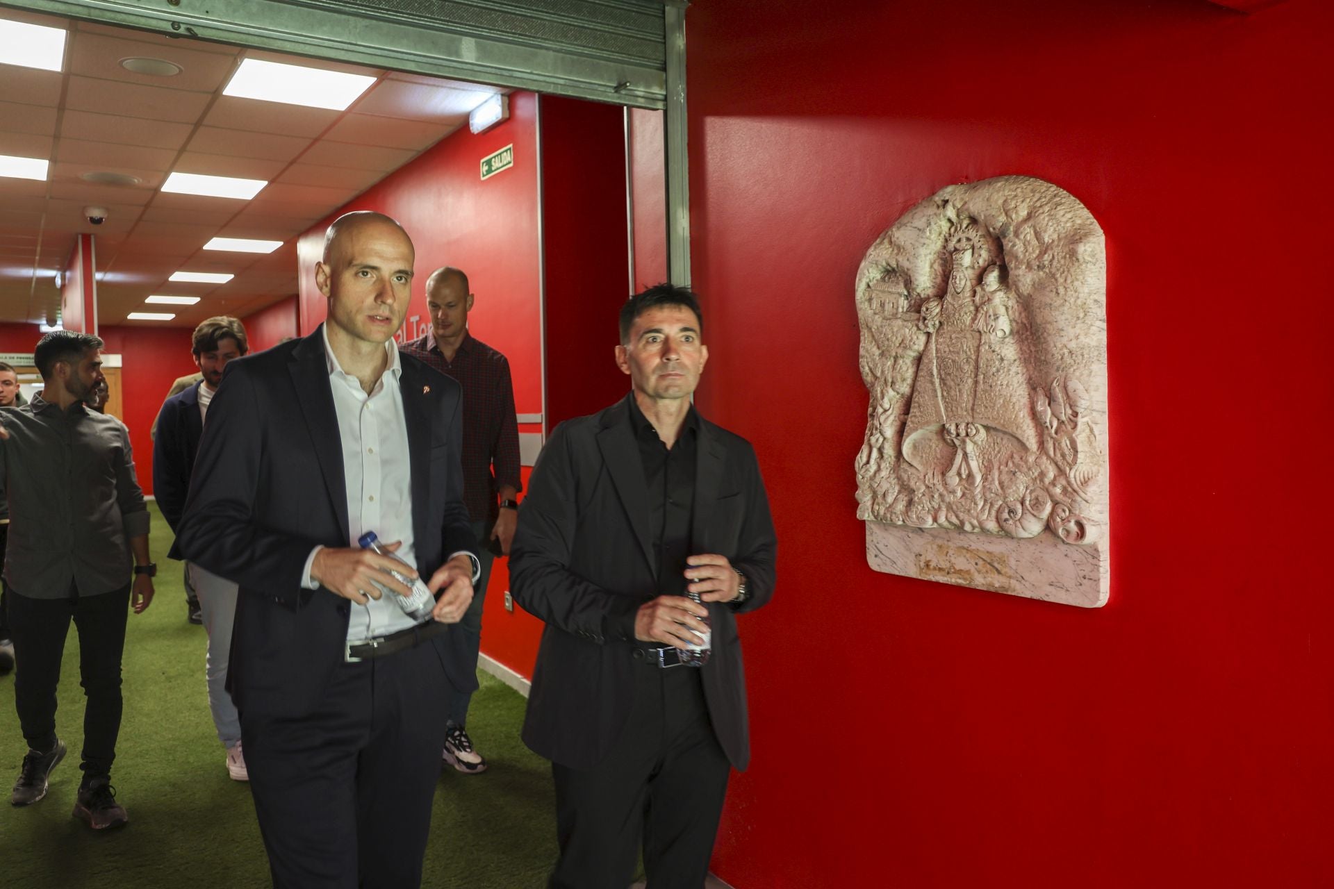 Fotos: Presentación de Asier Garitano como nuevo entrenador del Sporting