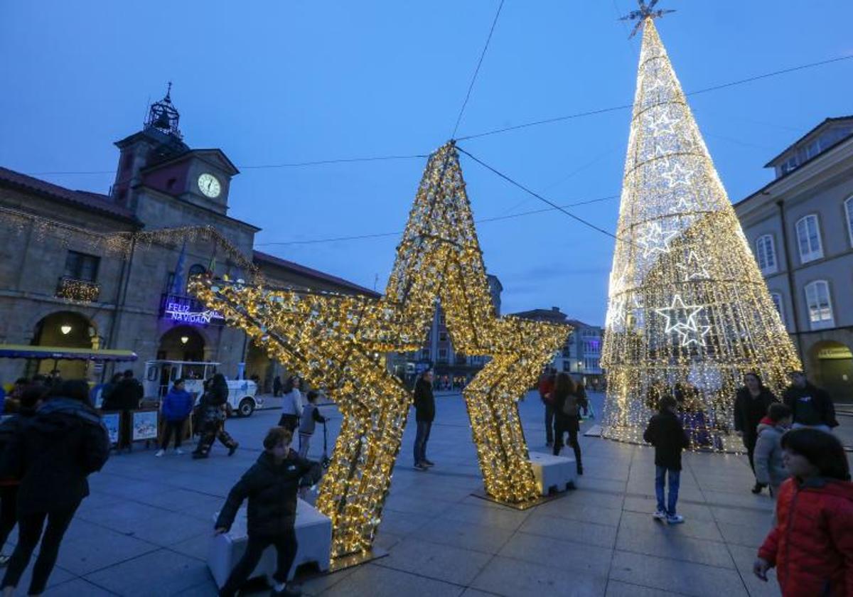 Avilés empieza a planificar las luces de Navidad