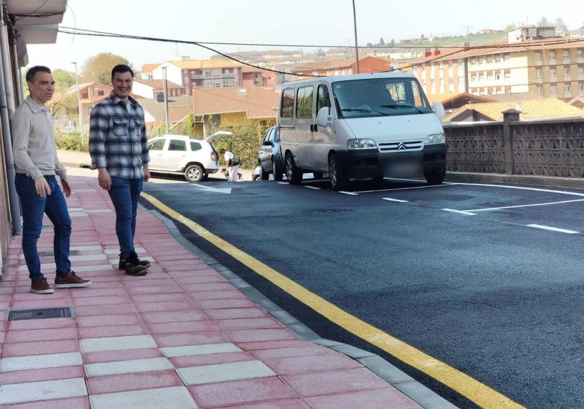 Finalizan las obras en la calle San Juan de Las Vegas