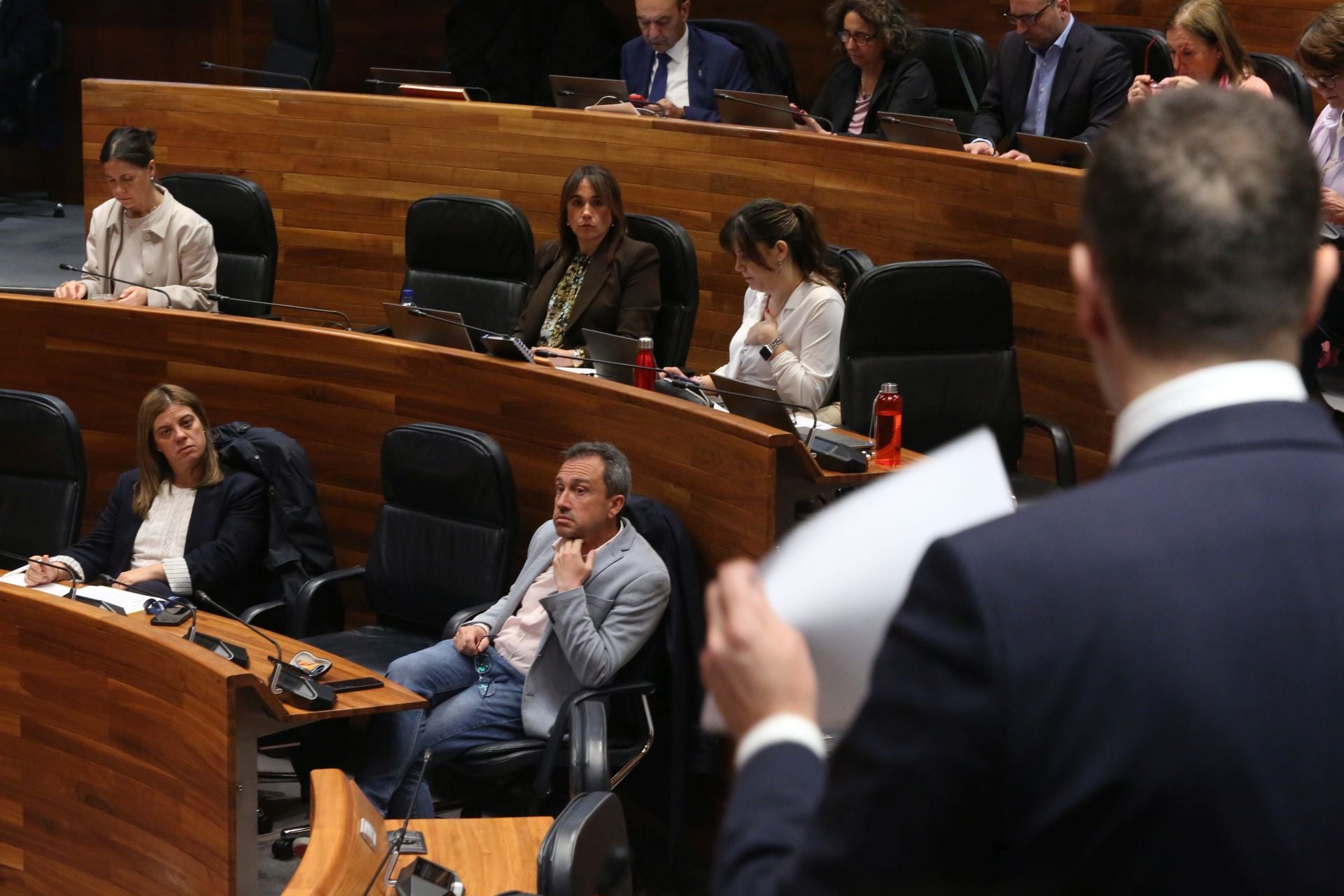 Las imágenes del Pleno que acabó con la dimisión de Belarmina Díaz