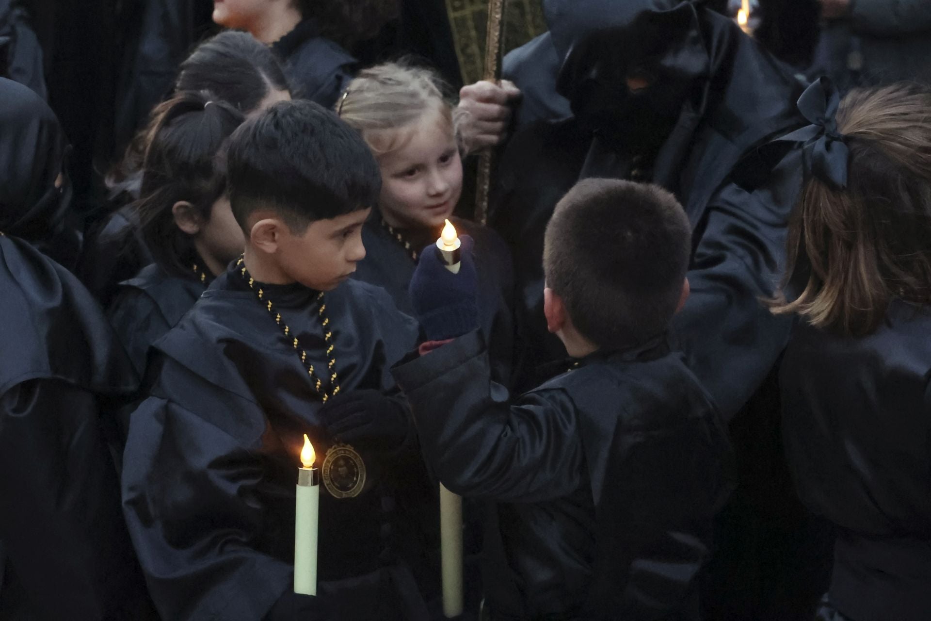 Procesión del Encuentro en Avilés