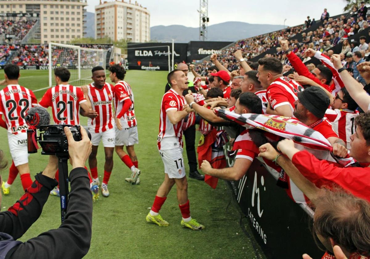 Despliegue especial en la web de EL COMERCIO con motivo del Sporting -Mirandés