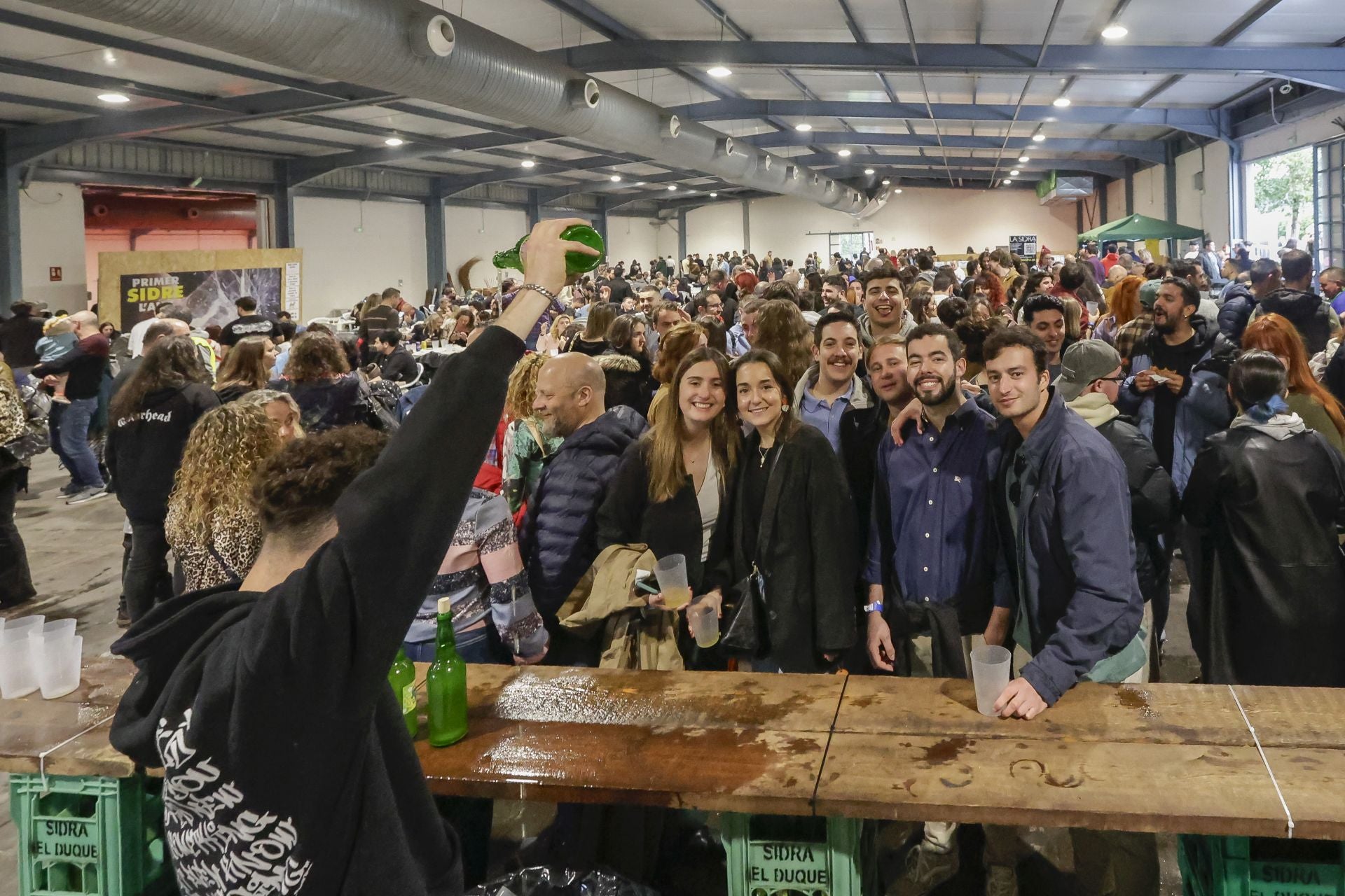 Sábado de Semana Santa, entre Primer Sidre y Fiesta de la Cerveza