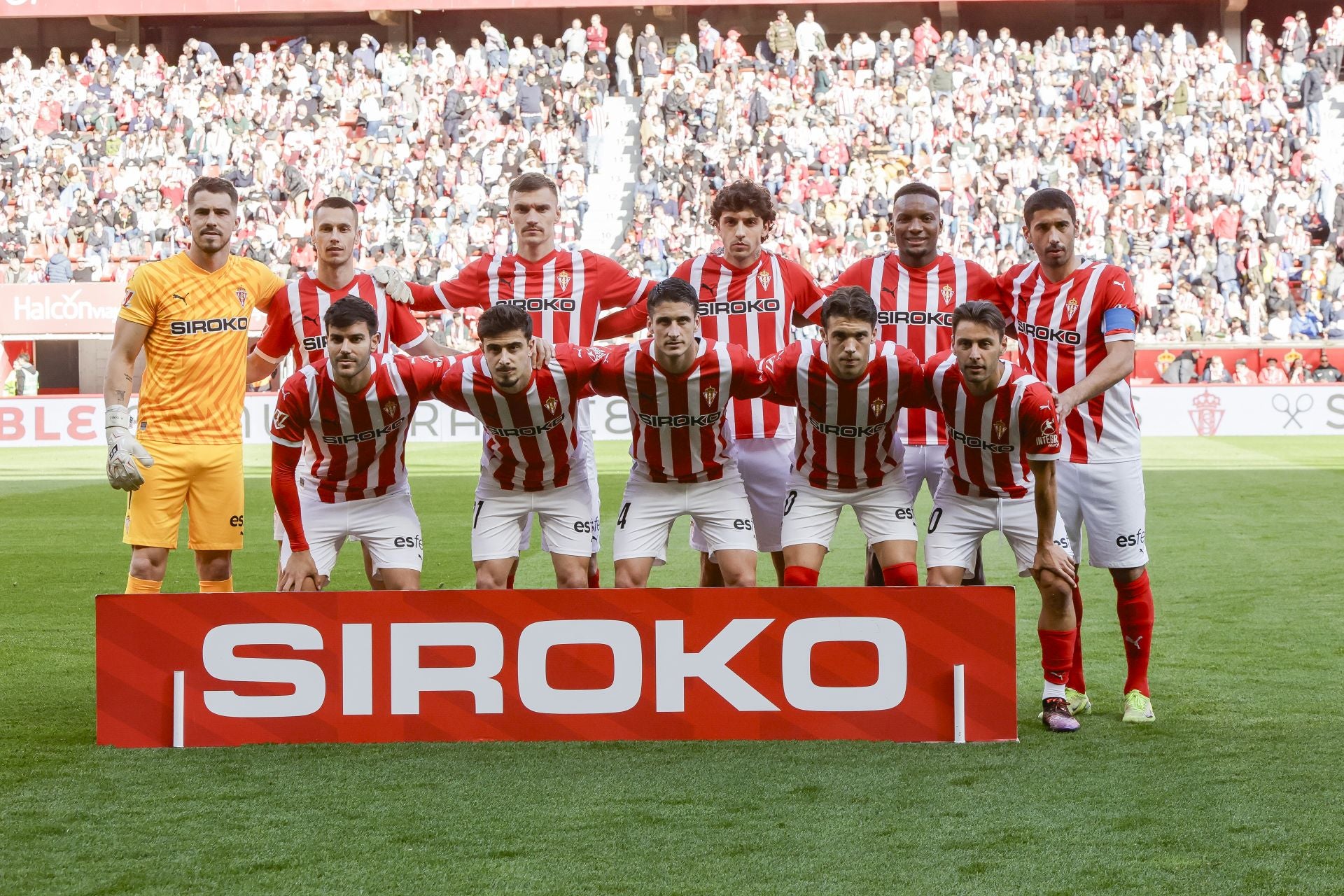 Las mejores imágenes del Sporting - Mirandés en El Molinón