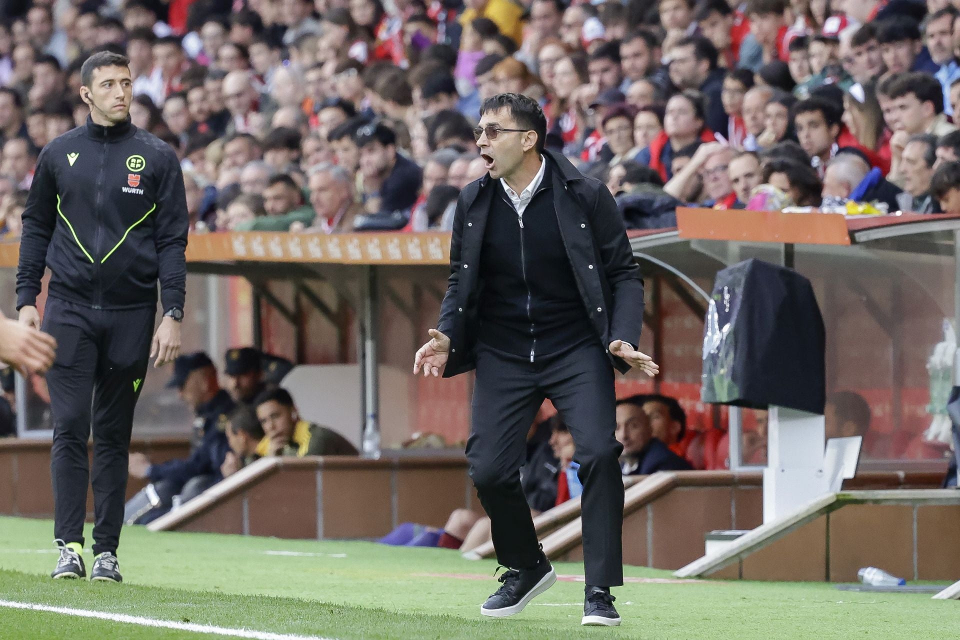 Las mejores imágenes del Sporting - Mirandés en El Molinón