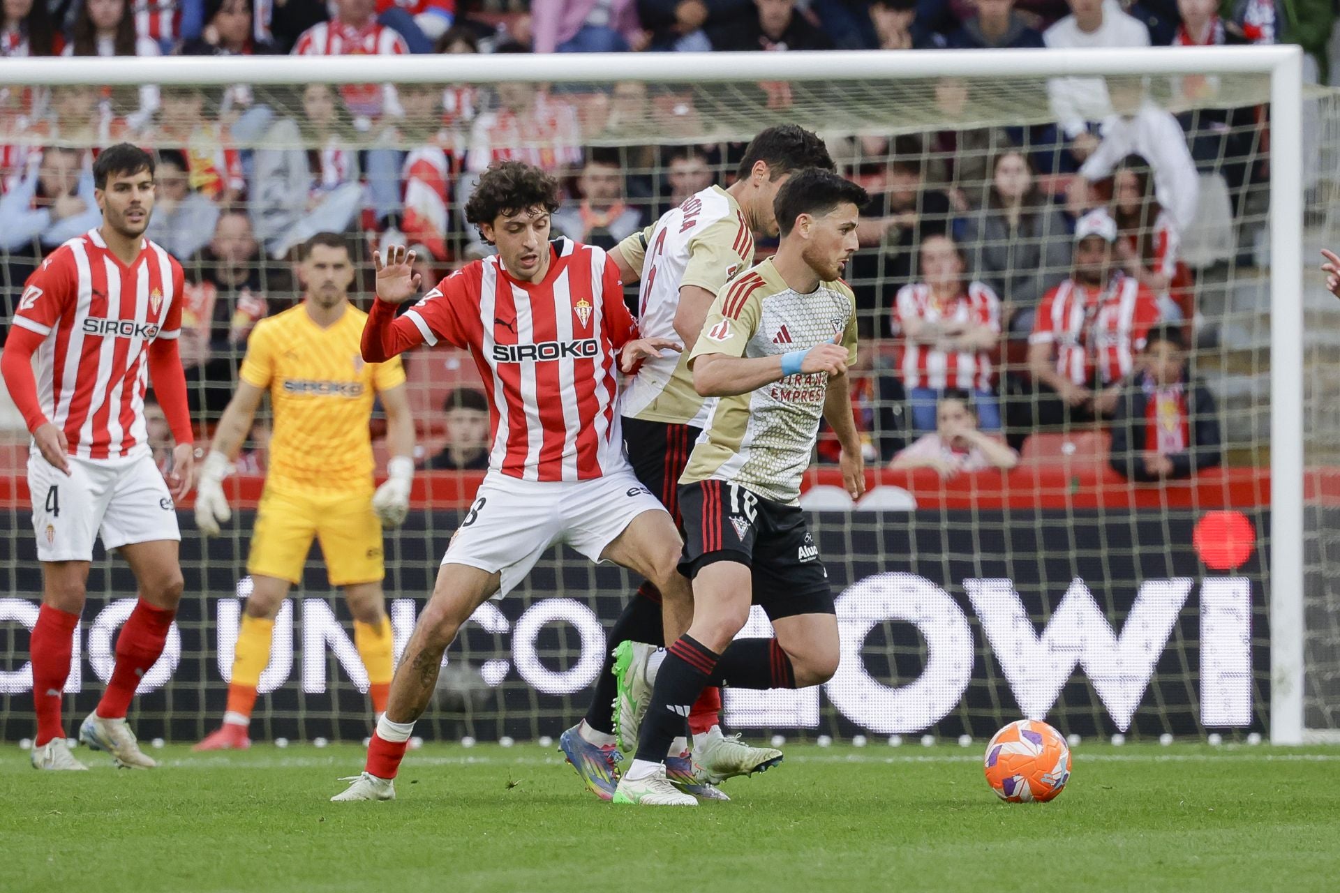 Las mejores imágenes del Sporting - Mirandés en El Molinón
