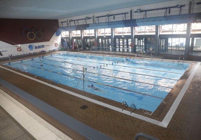 Piscina del Grupo que será reformada en su totalidad.