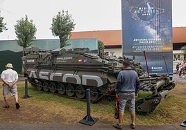 Un Ascod de Santa Bárbara en la Feria de Muestras de Gijón.