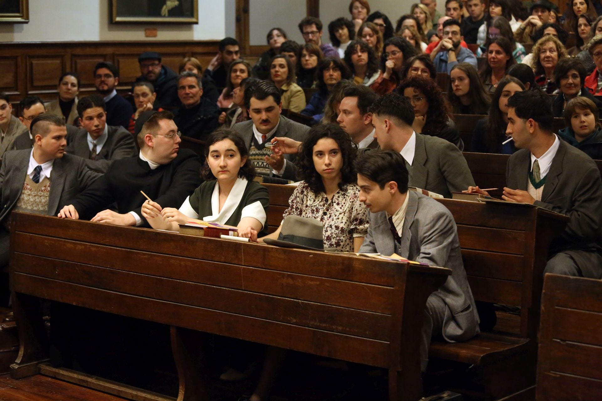 La Universidad de Oviedo recrea la vida académica de 1934
