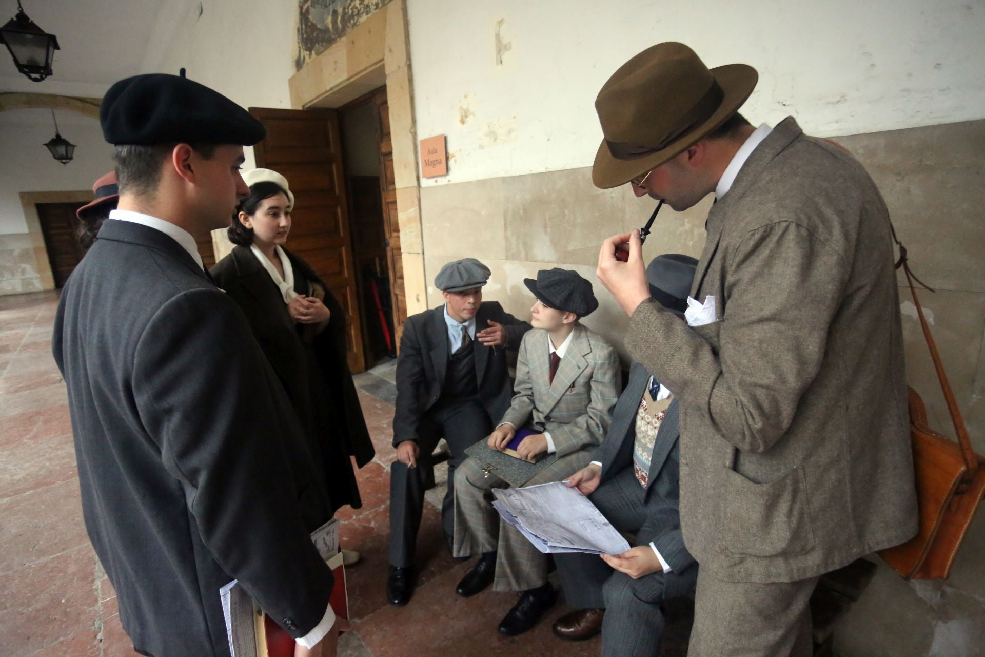 La Universidad de Oviedo recrea la vida académica de 1934