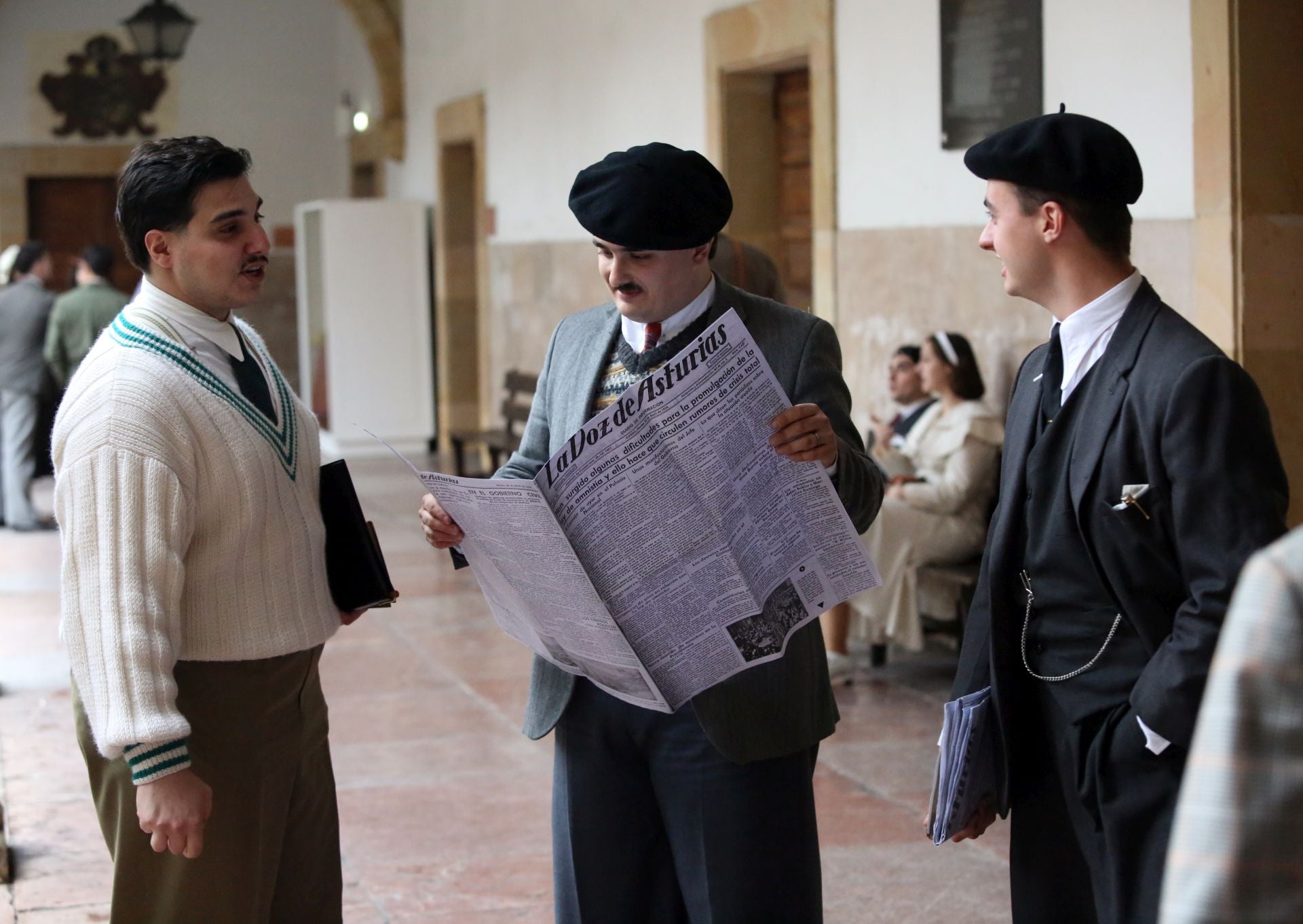 La Universidad de Oviedo recrea la vida académica de 1934