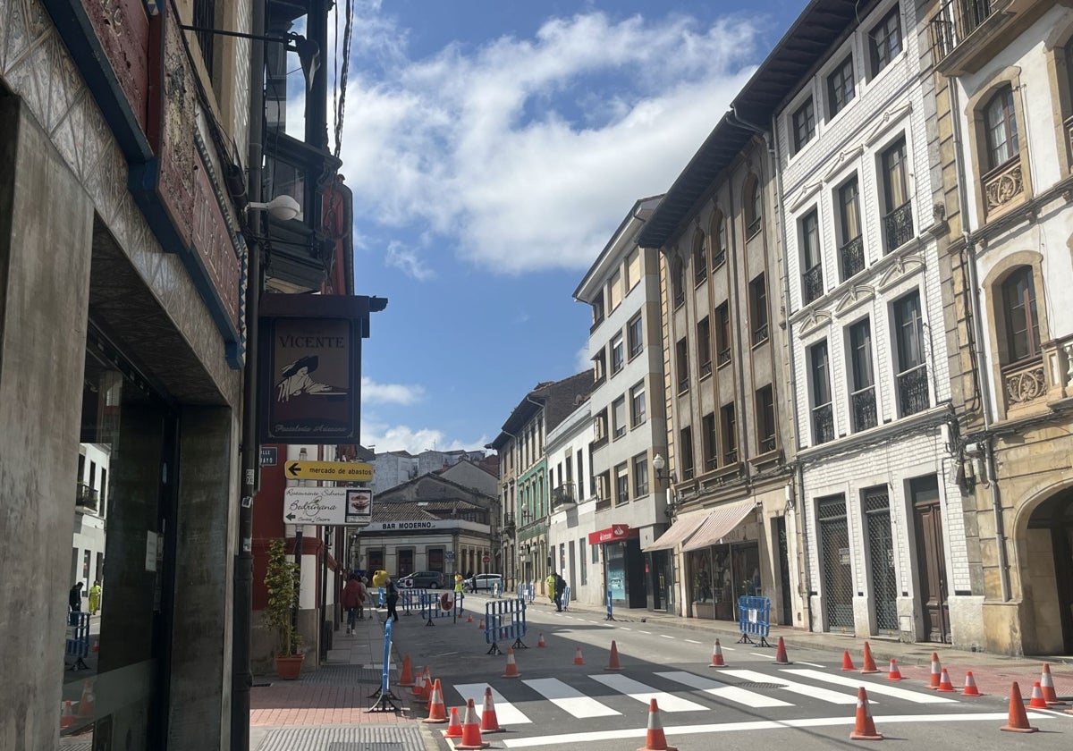 Villaviciosa estrena un nuevo eje peatonal