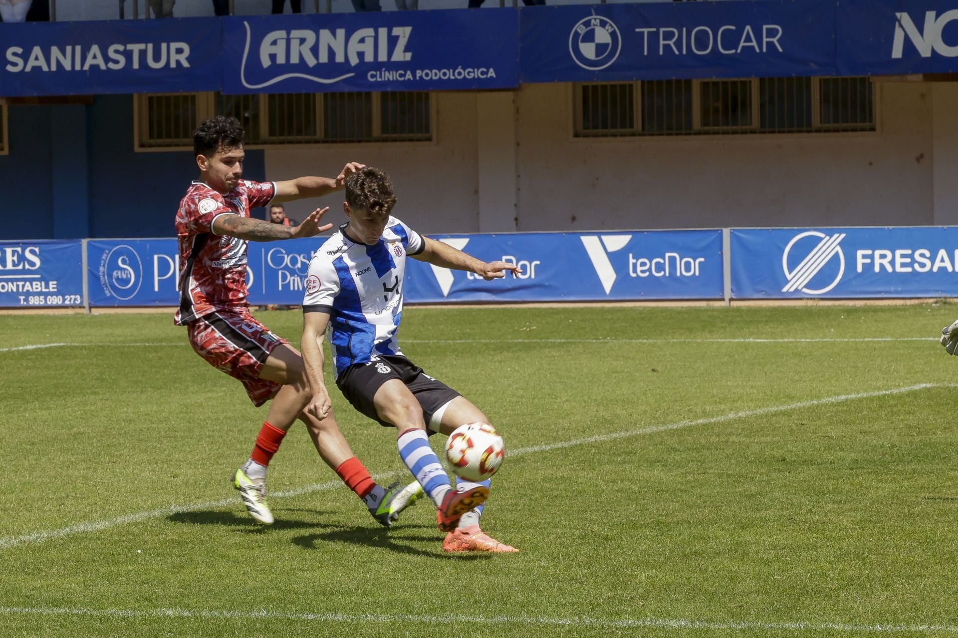 Las mejores fotos del Real Avilés 3-0 Guijuelo: así se vivió el partido en el Suárez Puerta