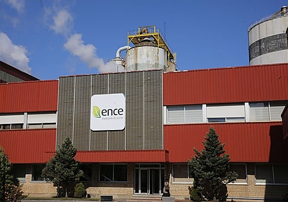 Instalaciones de Ence en Navia.