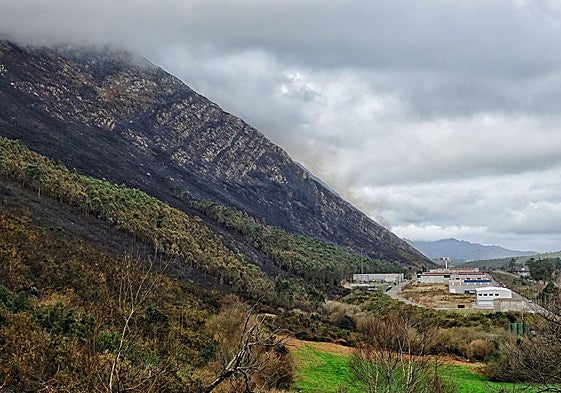 Guadamia en Ribadesella, una de las zonas afectadas por la falta de agua.