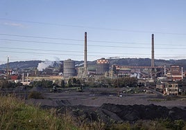 Factoría de ArcelorMittal en Gijón.