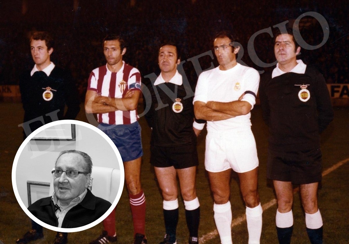 Fallece Ausocua Sanz, el árbitro que hizo nacer en El Molinón el cántico de «así gana el Madrid»
