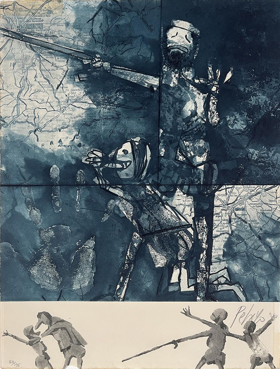 'La vida de Lazarillo de Tormes II', obra de Orlando Pelayo de 1975.