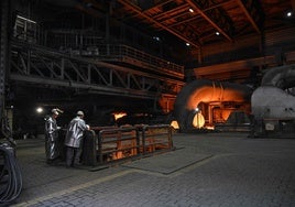 La factoría de ThyssenKrupp de Duisburgo (Alemania), con cuatro hornos altos, es la mayor del país.