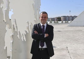 José Luis López, en el Centro Niemeyer, donde el miércoles se celebraron los 25 años de la empresa.