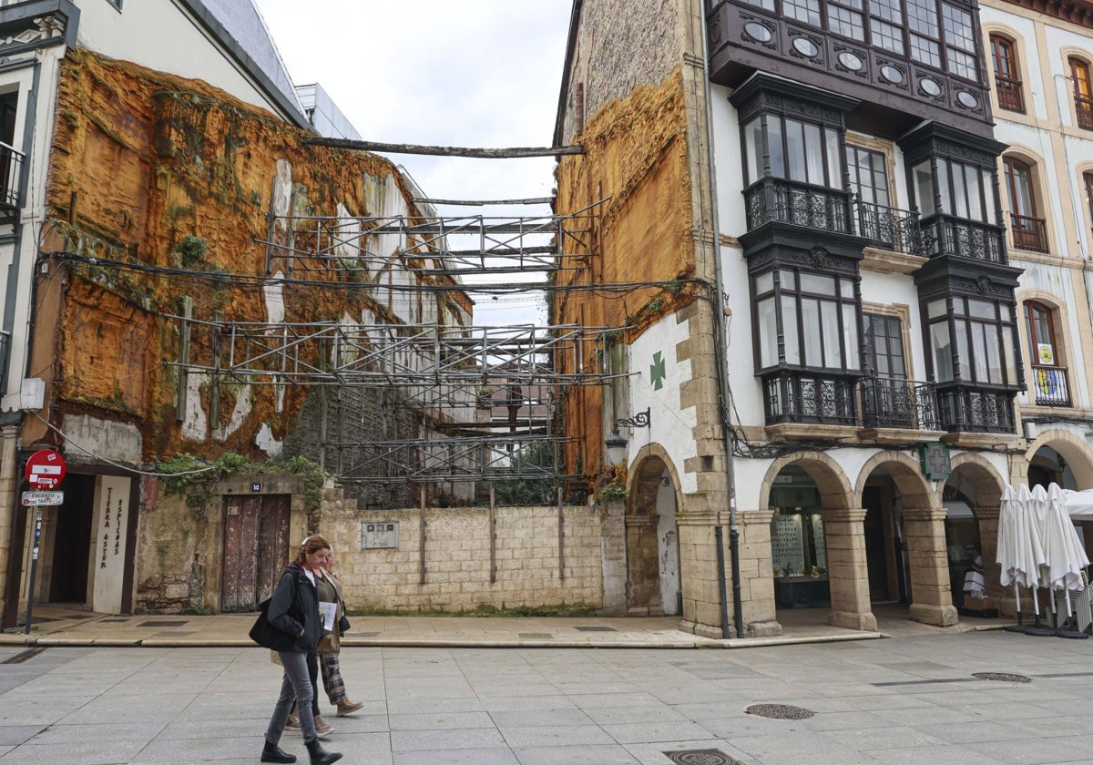 Avilés avanza en el plan de construir sobre los solares vacíos del centro