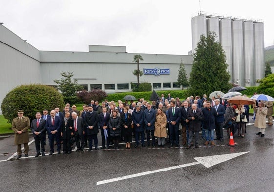 Las instalaciones de Ilas, en Navia.